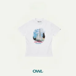 Áo thun nữ Owlbrand Boat Timeless Blues