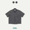 Áo sơ mi boxy Owlbrand Boxy KTS