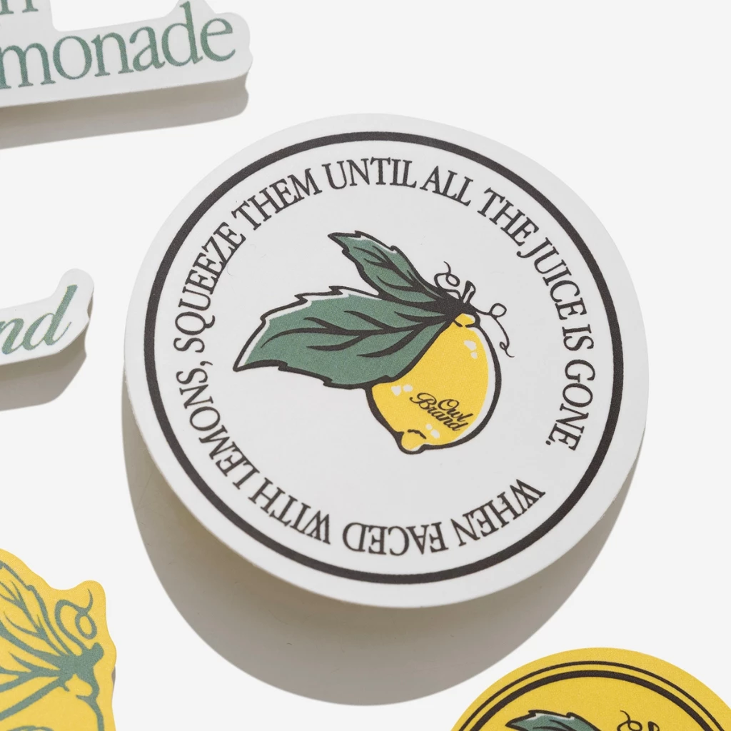 Sticker Lemon Owlbrand - Ảnh 3