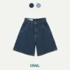 Quần short nữ xếp li Owlbrand Pleated